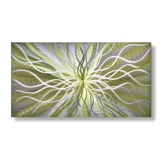 Olive Green Wall Art Titled Radiation £109.99 Christopher Henderson