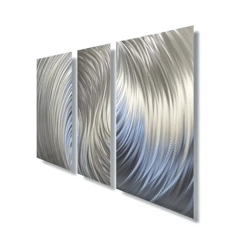Oversized Wall Art Titled "Zeus" (Set of 3) - Modern Elements Metal Art - ME960TN
