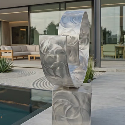 Outdoor Sculpture: Metal Contemporary Art titled Sovereign