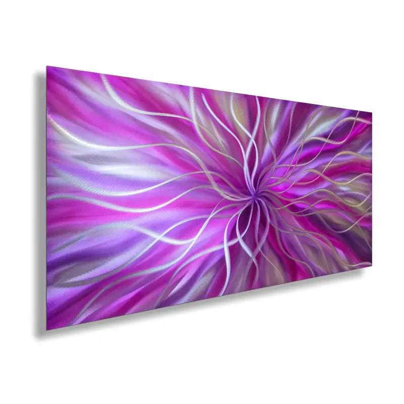 Radiation | Purple/Magenta Modern Wall Decor | Metal Christopher Henderson