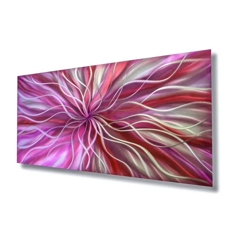 Radiation | Purple/Magenta Modern Wall Decor | Metal Christopher Henderson