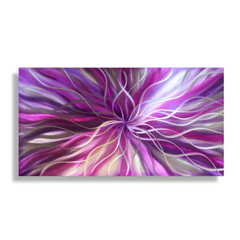 Radiation | Purple/Magenta Modern Wall Decor | Metal Christopher Henderson