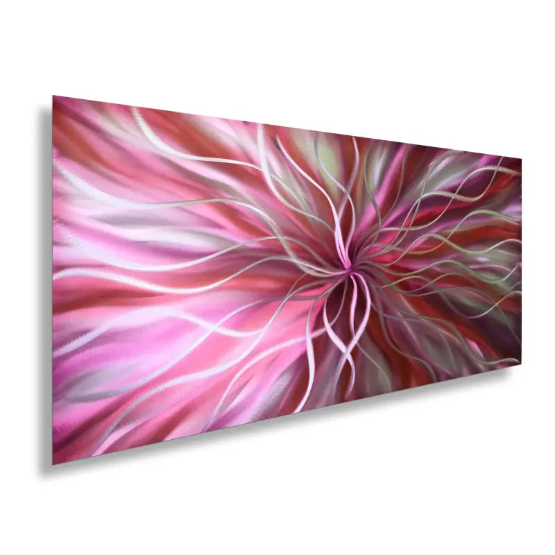 Radiation | Red/Purple Modern Wall Decor | Metal Art Christopher Henderson