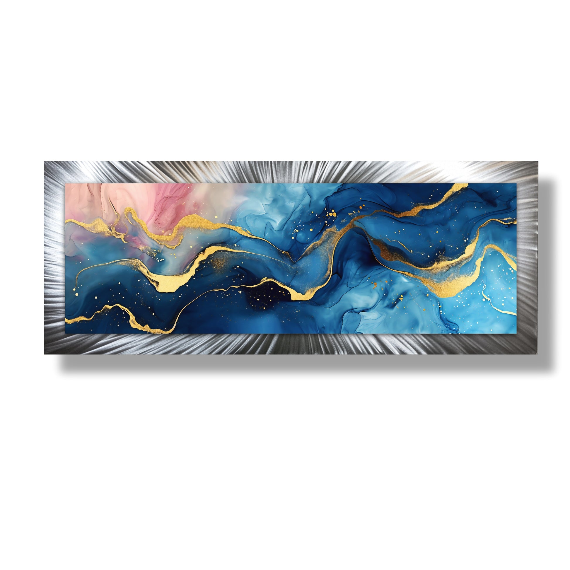 Metal Abstract Art Print Titled Metamorphic Flow £219.99 Christopher Henderson