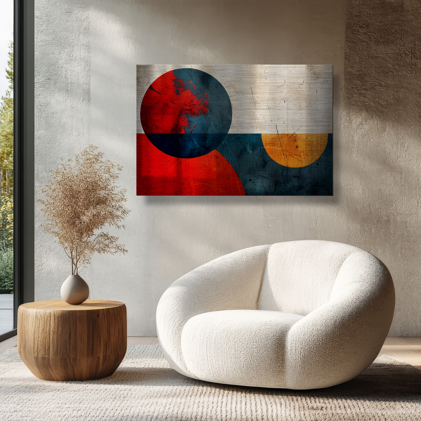 Cosmic Alignment - Geometric Modern Art Print