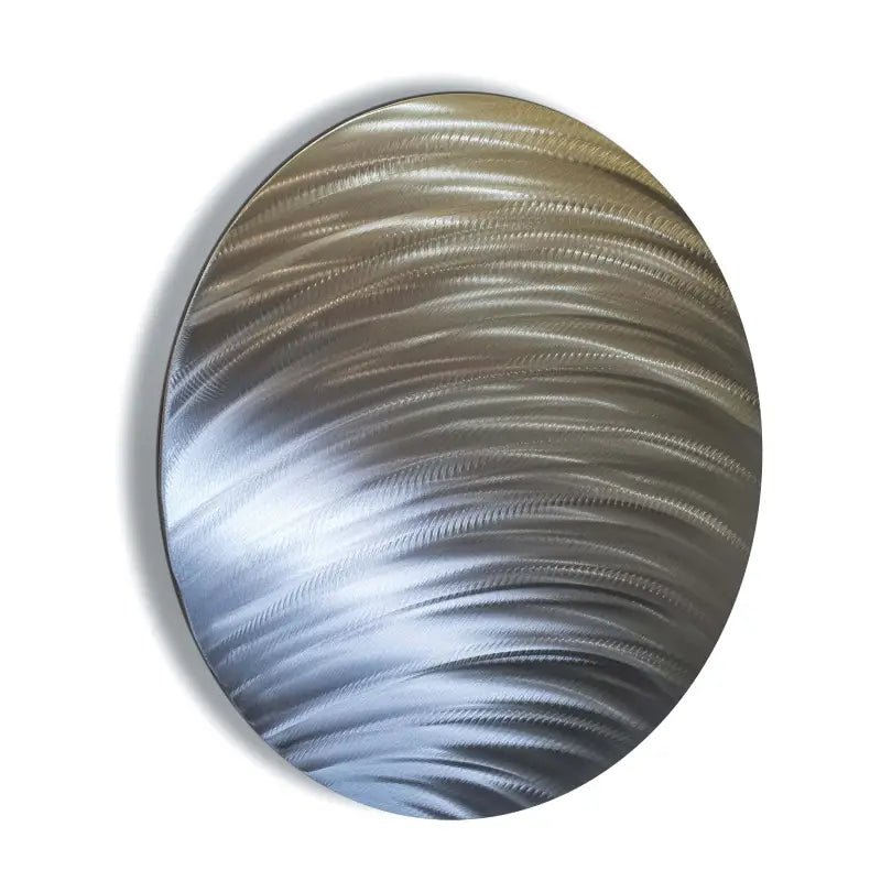 Round Metal Wall Art Titled "Cyllene" - Modern Elements Metal Art - MJ8520KA