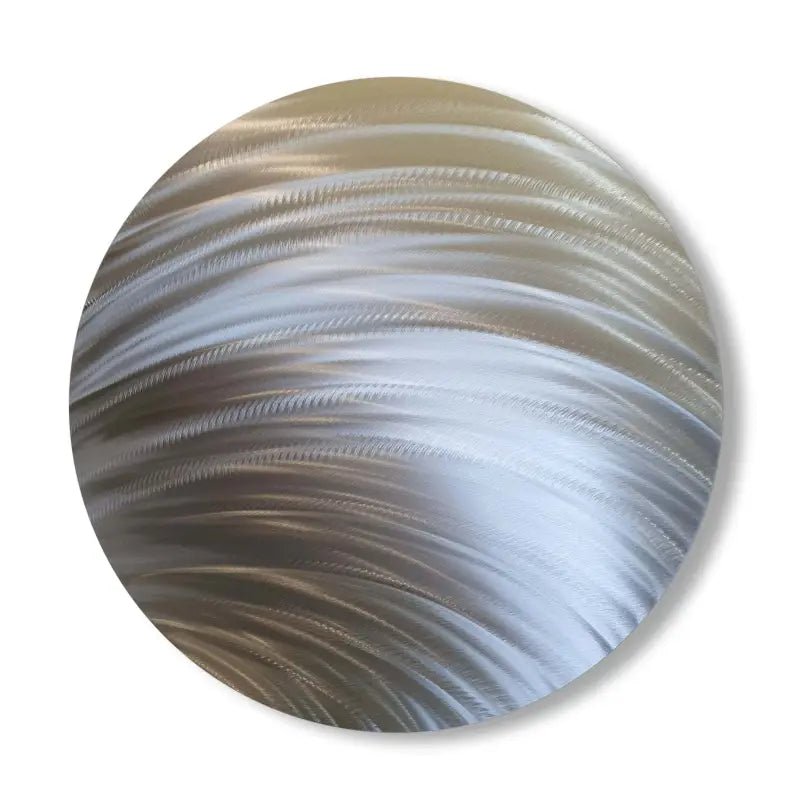 Round Metal Wall Art Titled "Cyllene" - Modern Elements Metal Art - MJ8520KA