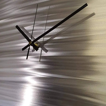 Round Wall Clock Titled "Eupheme" - Modern Elements Metal Art - ME88937HY