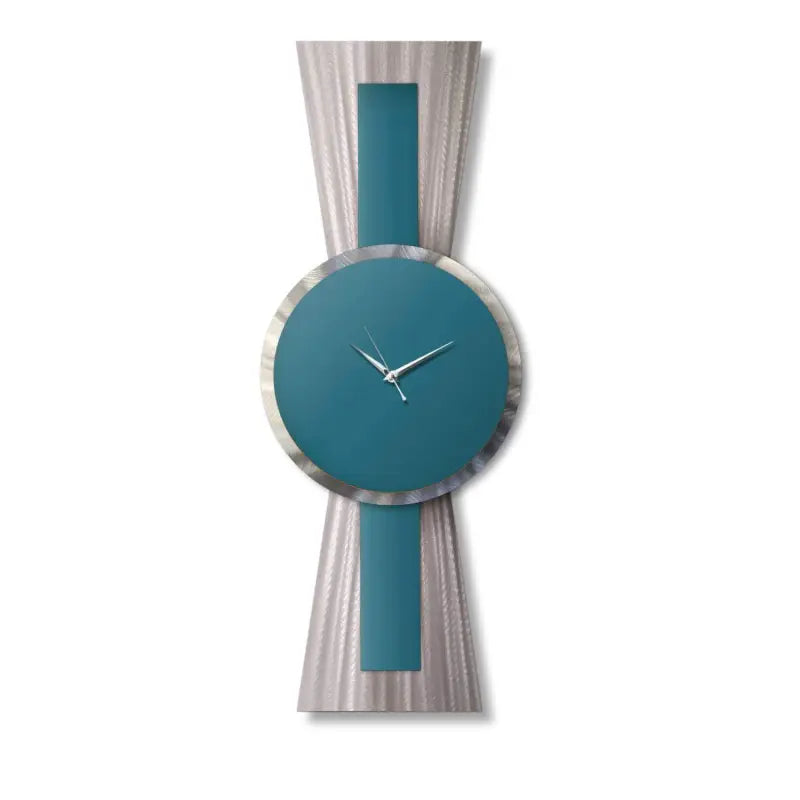 Sentinel | Large Metal Wall Clock | Teal Art Decor £220.99 Christopher Henderson