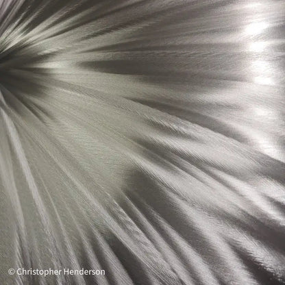 Silver Metal Wall Art Titled "Xplosion" - Modern Elements Metal Art - ME63799PX