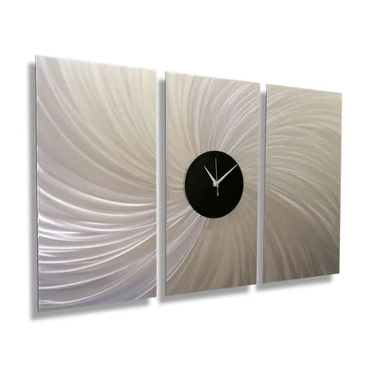 Solaris | Modern Large Wall Clock | 3 Piece Art £240.99 Christopher Henderson