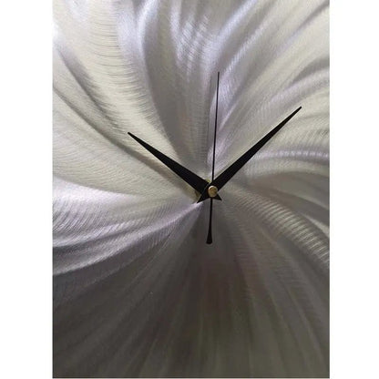 Square Wall Clock Titled "Omega" - Modern Elements Metal Art - ME0947CV9