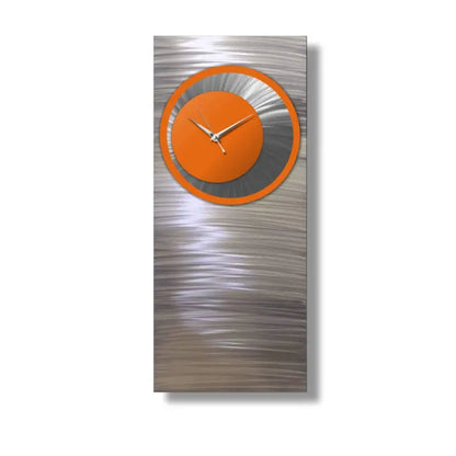 Synergy | Unique Wall Clock | Modern Art Decor £191.99 Orange Christopher Henderson