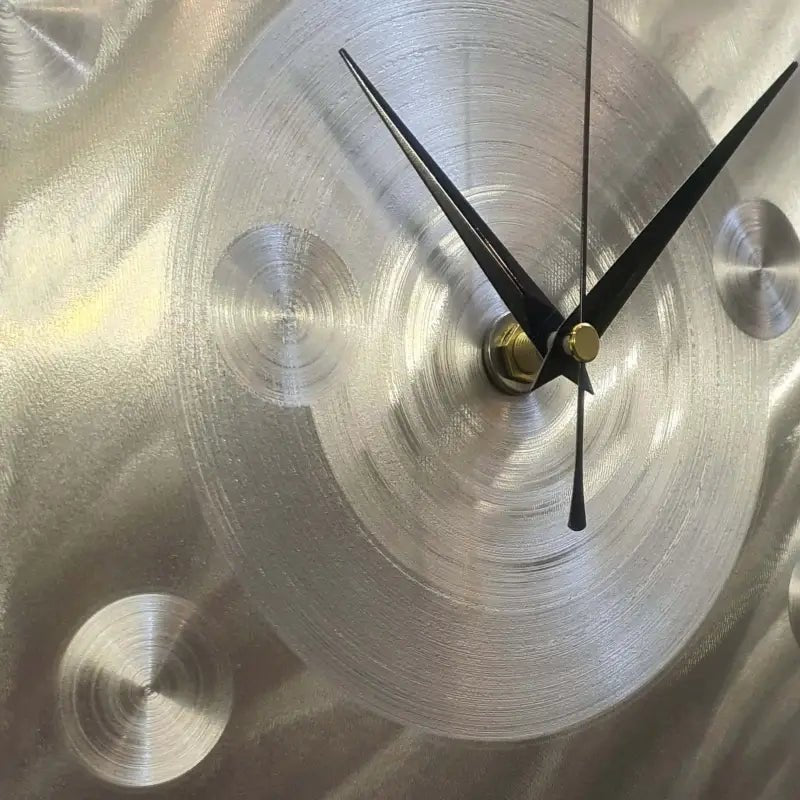 Unusual Large Wall Clock Titled "Cloud Chaser" - Modern Elements Metal Art - ME8638LH