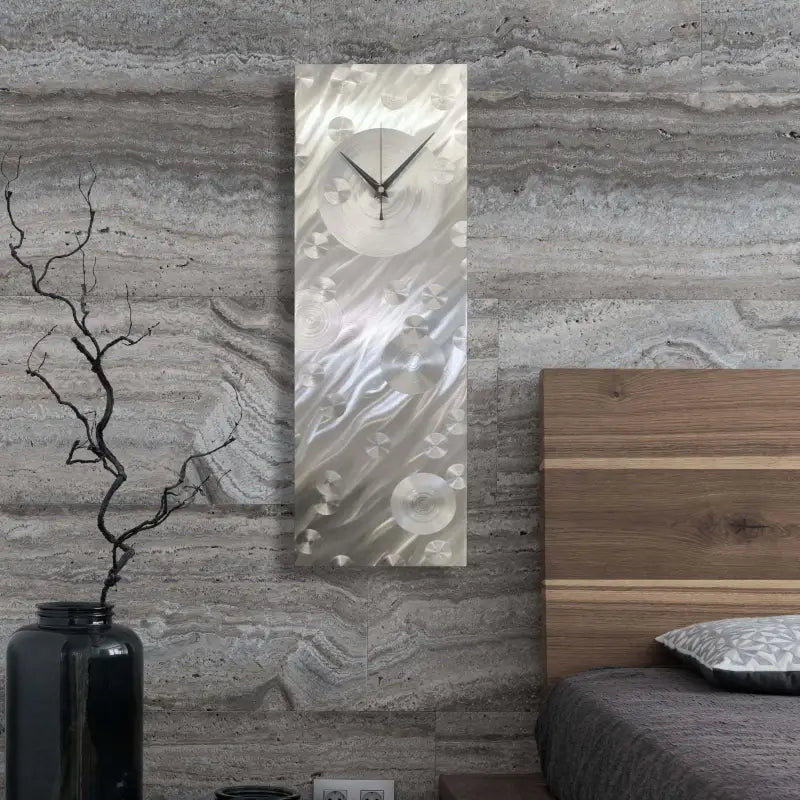 Unusual Large Wall Clock Titled "Cloud Chaser" - Modern Elements Metal Art - ME8638LH