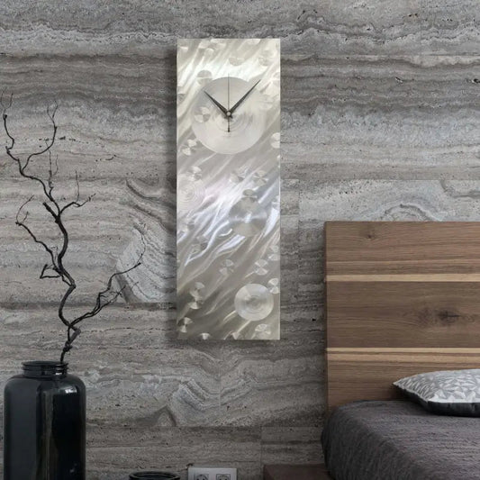 Unusual Large Wall Clock Titled "Cloud Chaser" - Modern Elements Metal Art - ME8638LH