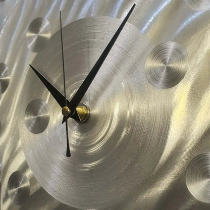 Unusual Large Wall Clock Titled "Cloud Chaser" - Modern Elements Metal Art - ME8638LH