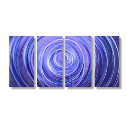 Wall Art Panels Large Metal Abstract Modern Elements