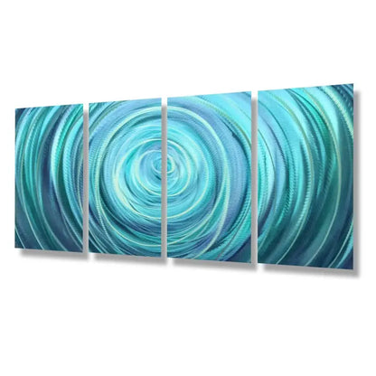 Wall Art Panels Large Metal Abstract Modern Elements